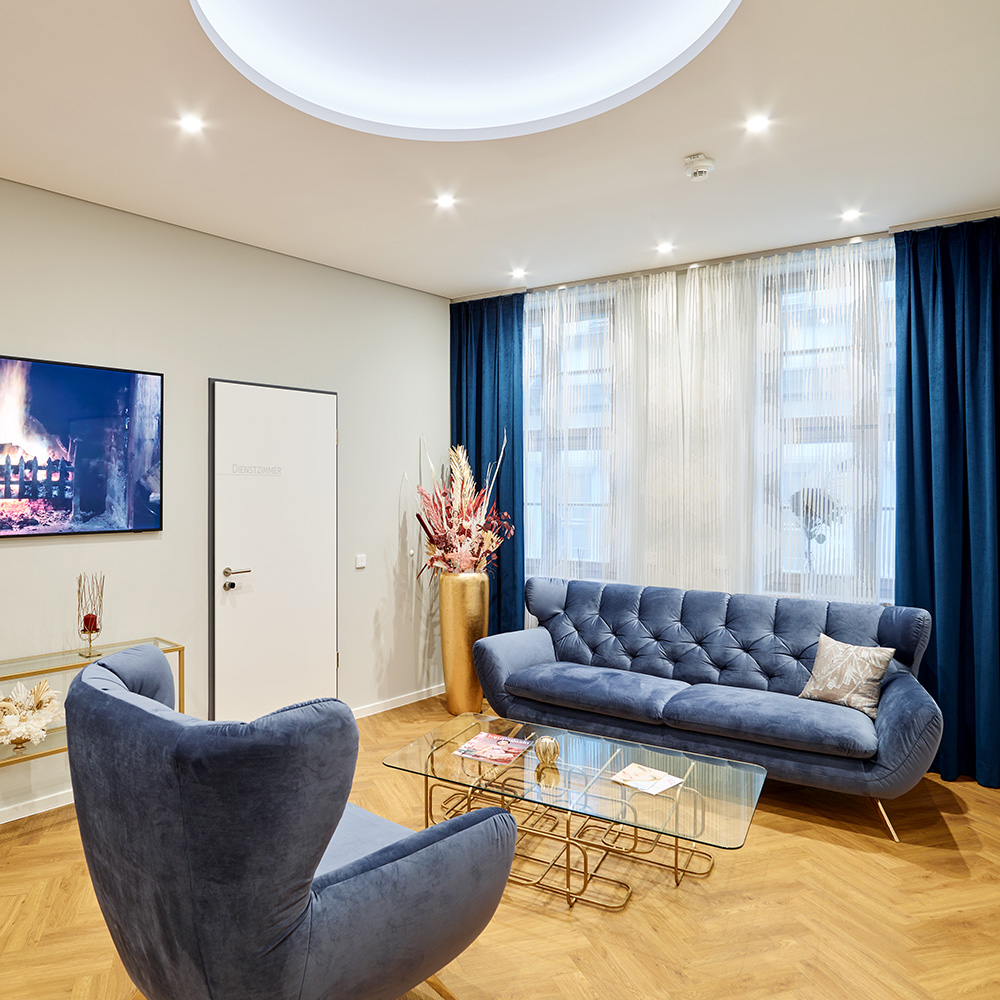 Empfangsbereich Schlossklinik PrivatKlinik